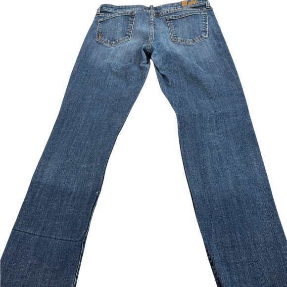 Kut From The Kloth Women’s Size 10 Raw Ankle Hem Light Wash Distressed  Jeans - Picture 7 of 10